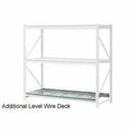 Global Industrial Additional Shelf, Extra Heavy Duty Rack, Wire Deck, 72inW x 24inD, Gray 504467A